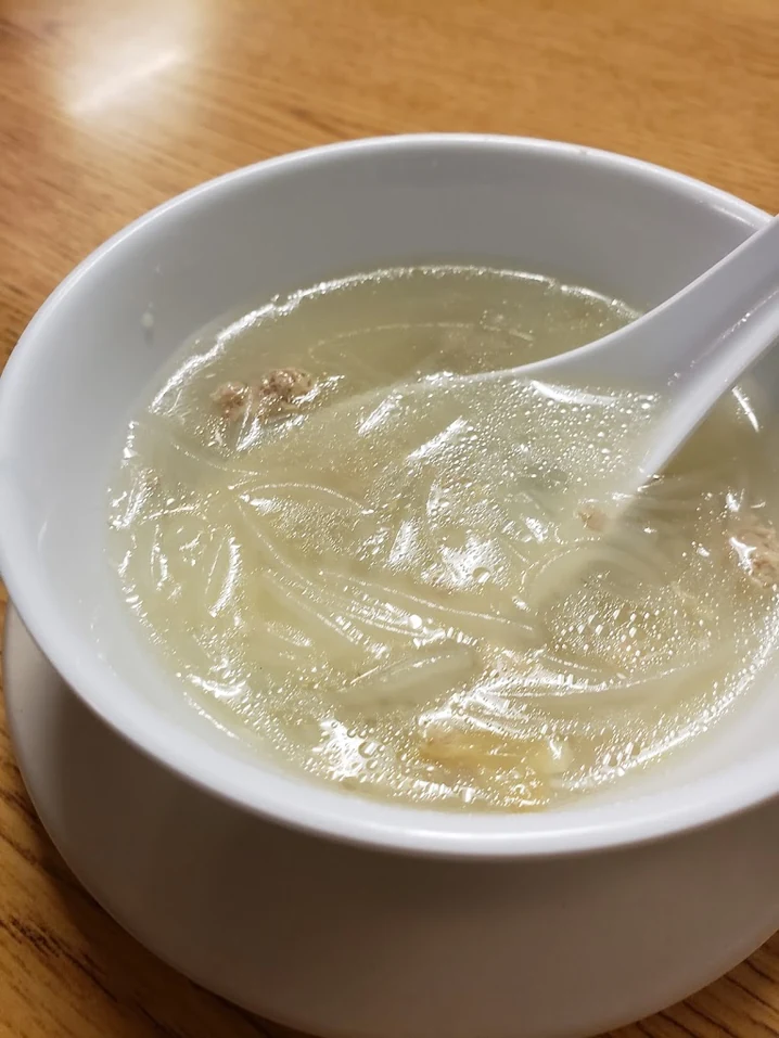 Tofu soup
